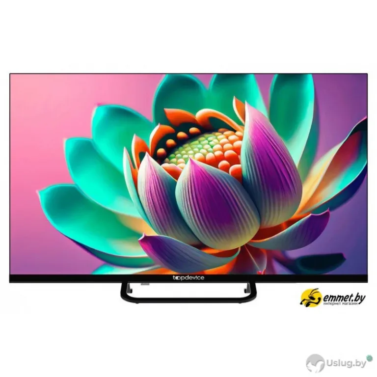 Телевизор Topdevice 32" SMART TV YаOS (черный)