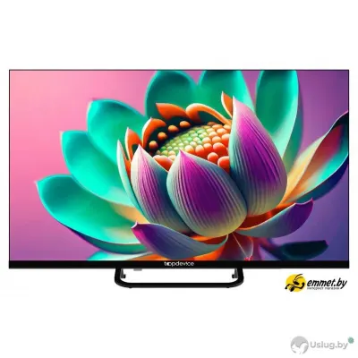 Телевизор Topdevice 32" SMART TV YаOS (черный)