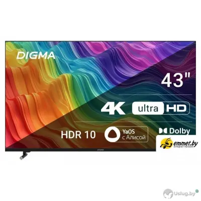 Телевизор Digma DM-LED43UBB33