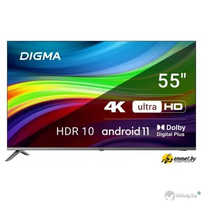 Телевизор Digma DM-LED55UBB41