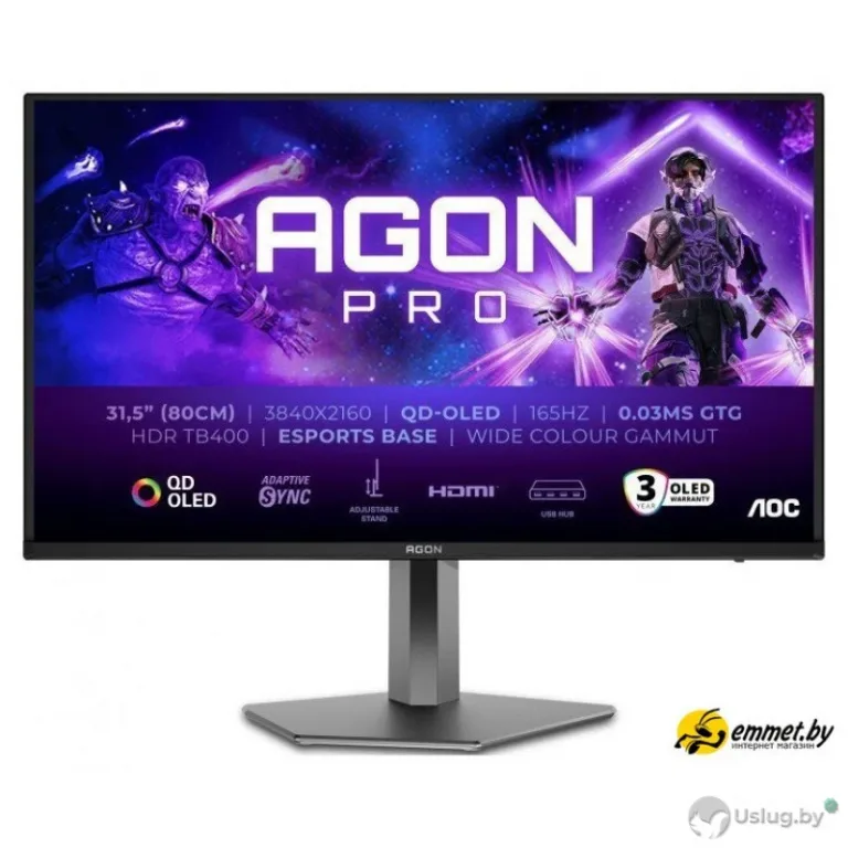 Игровой монитор AOC Agon Pro OLED AG326UD