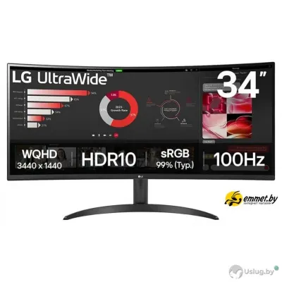 Монитор LG UltraWide 34WR50QK-B