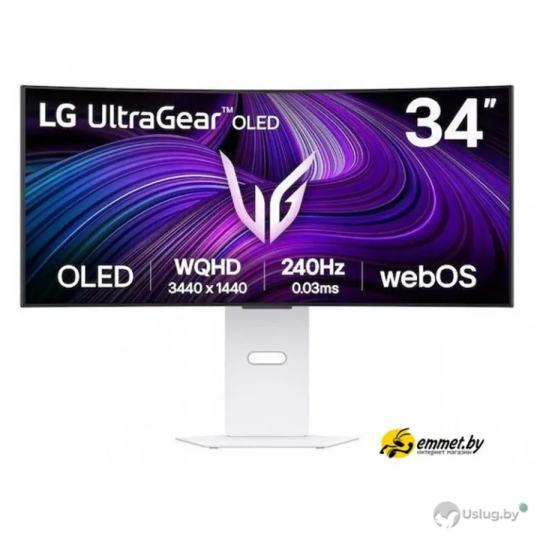 Игровой монитор LG UltraGear OLED 34GX90SA-W