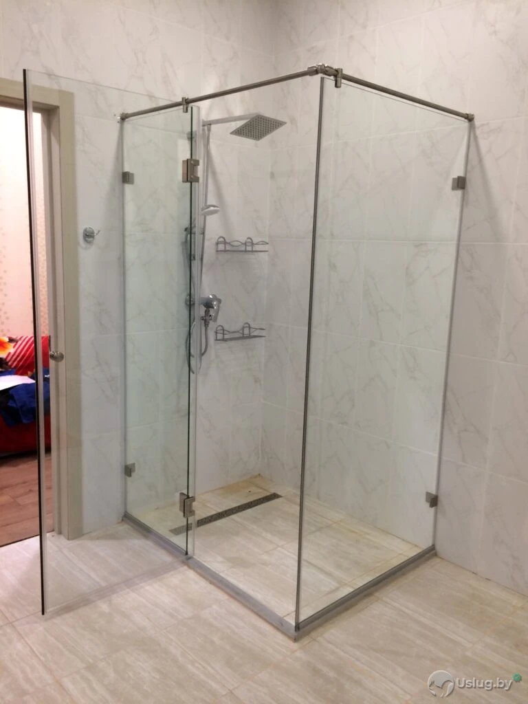Установка душевой кабины (компакт)