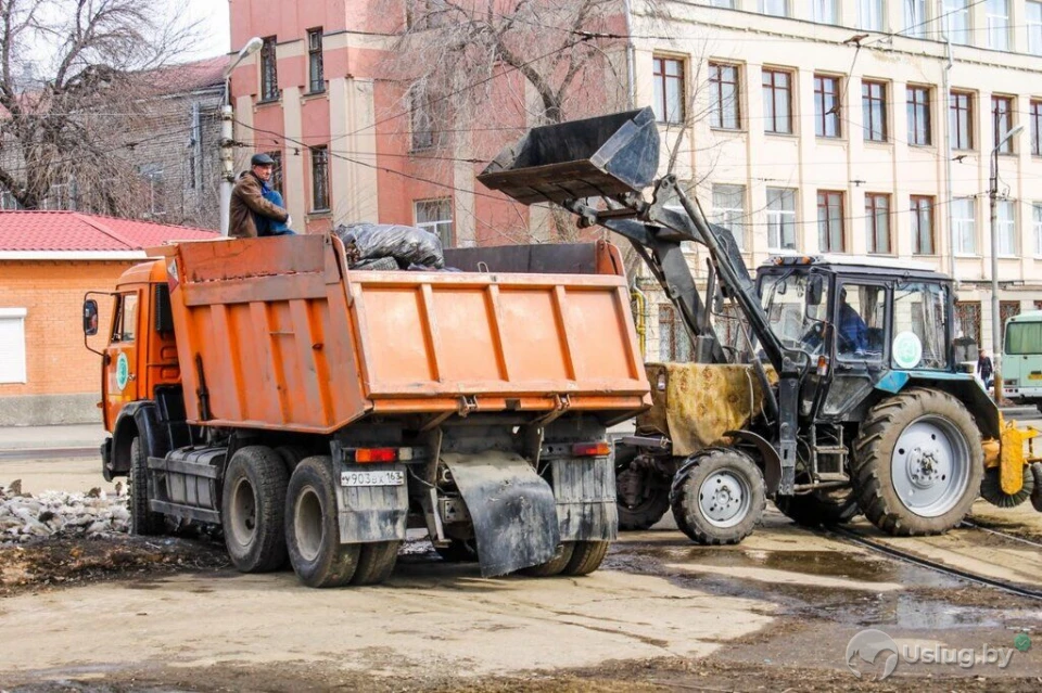 Вывоз мусора в Слуцке